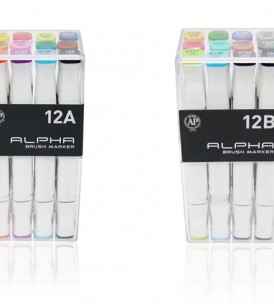 Alpha Brush Marker 12T A/B